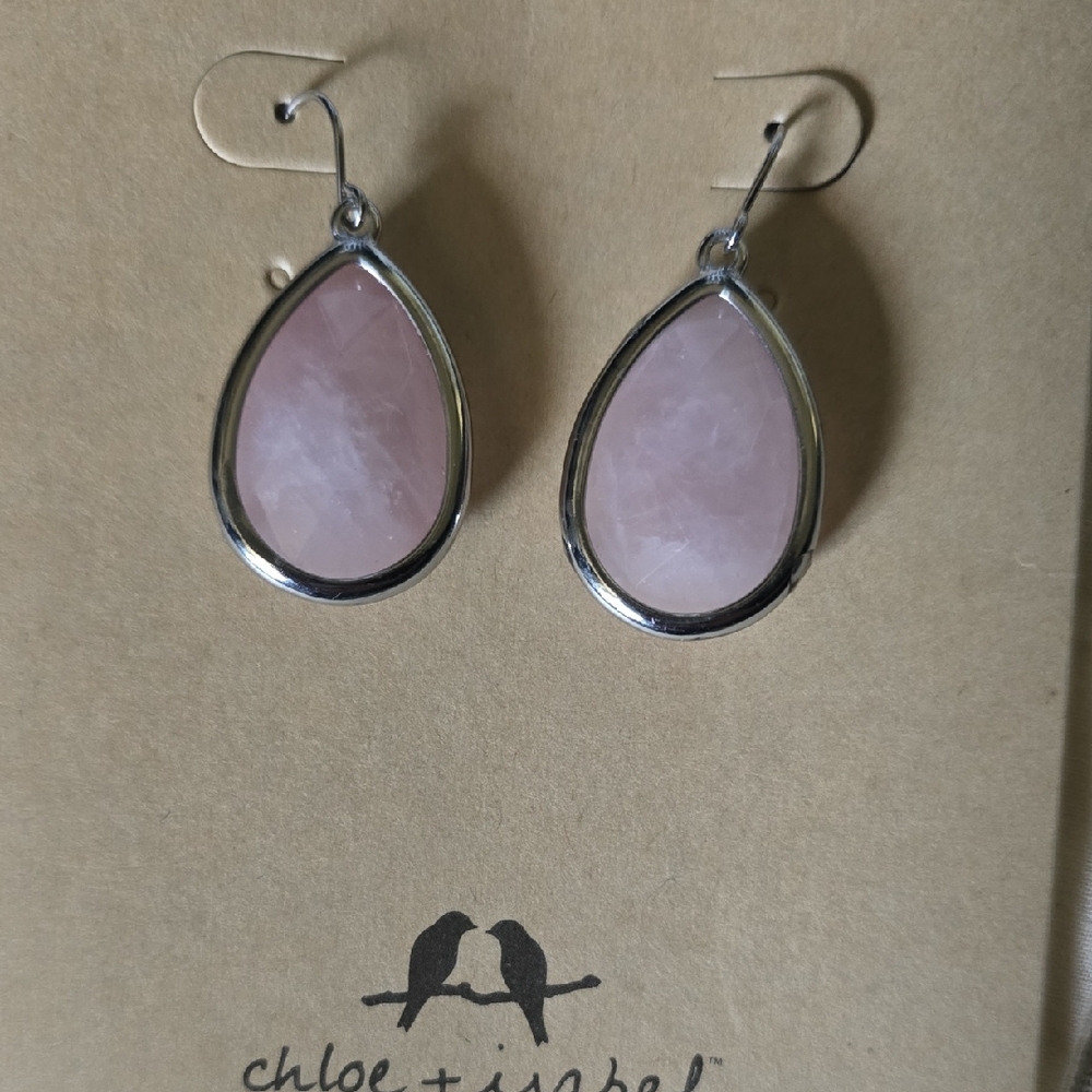 Chloe + Isabel Pink Dangle Earrings